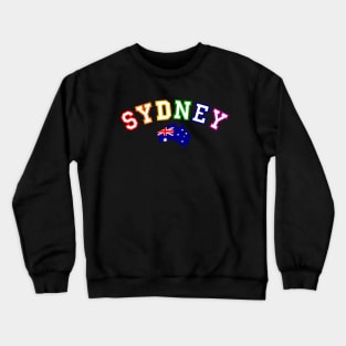 Team Rainbow LGBT Sydney Pride, Australia Crewneck Sweatshirt